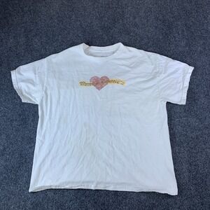 Benson Boone American Heart T-Shirt Mens Large White Good 2023 Tour Graphic